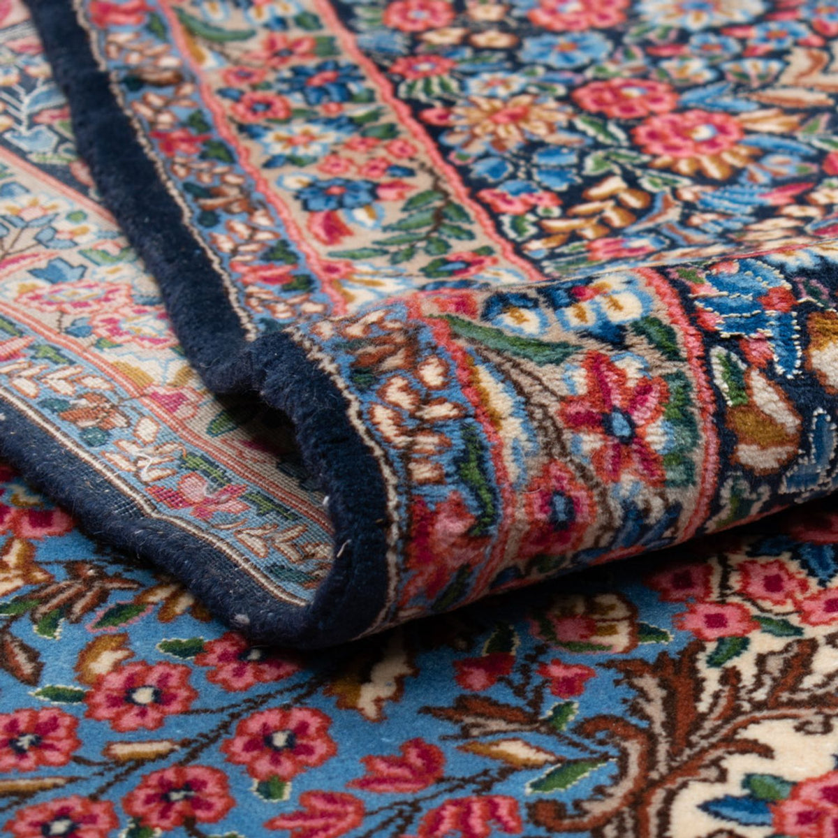 Alfombra persa - Real - 494 x 345 cm - azul