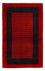 Alfombra Gabbeh - Loribaft Persa - 136 x 82 cm - rojo