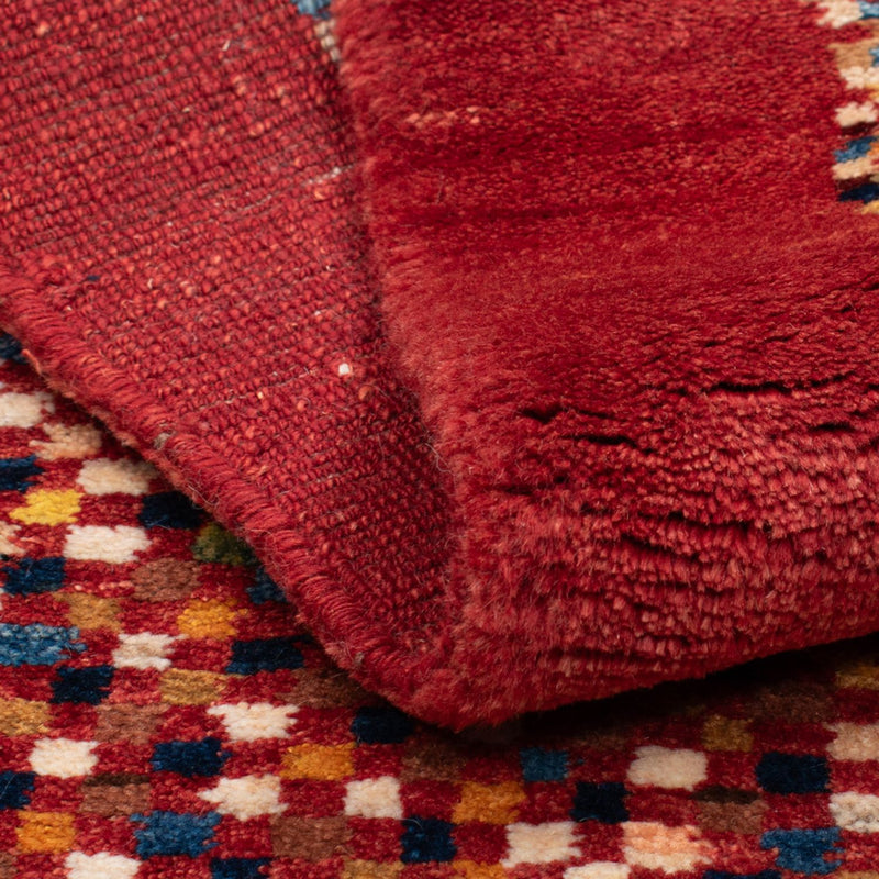 Alfombra Gabbeh - Loribaft Persa - 135 x 72 cm - multicolor