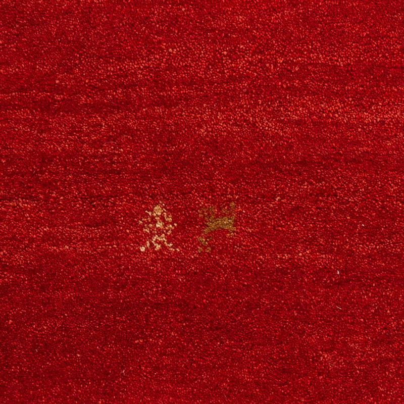 Alfombra Gabbeh - Loribaft Persa - 125 x 82 cm - rojo