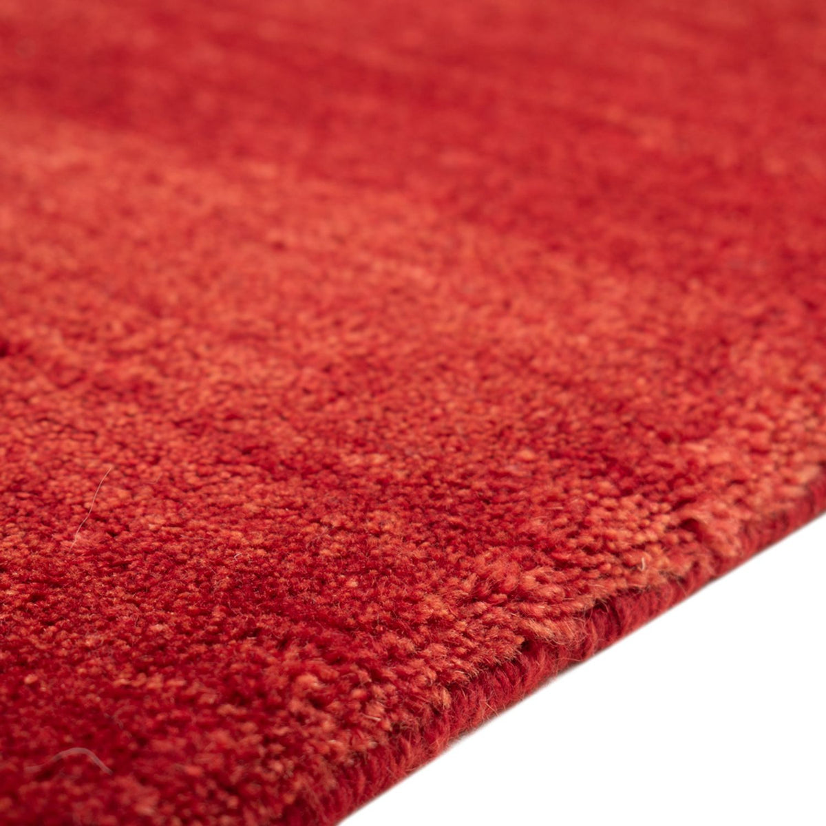 Alfombra Gabbeh - Loribaft Persa - 125 x 82 cm - rojo