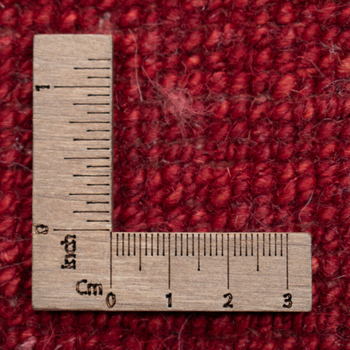 Alfombra Gabbeh - Loribaft Persa - 125 x 82 cm - rojo