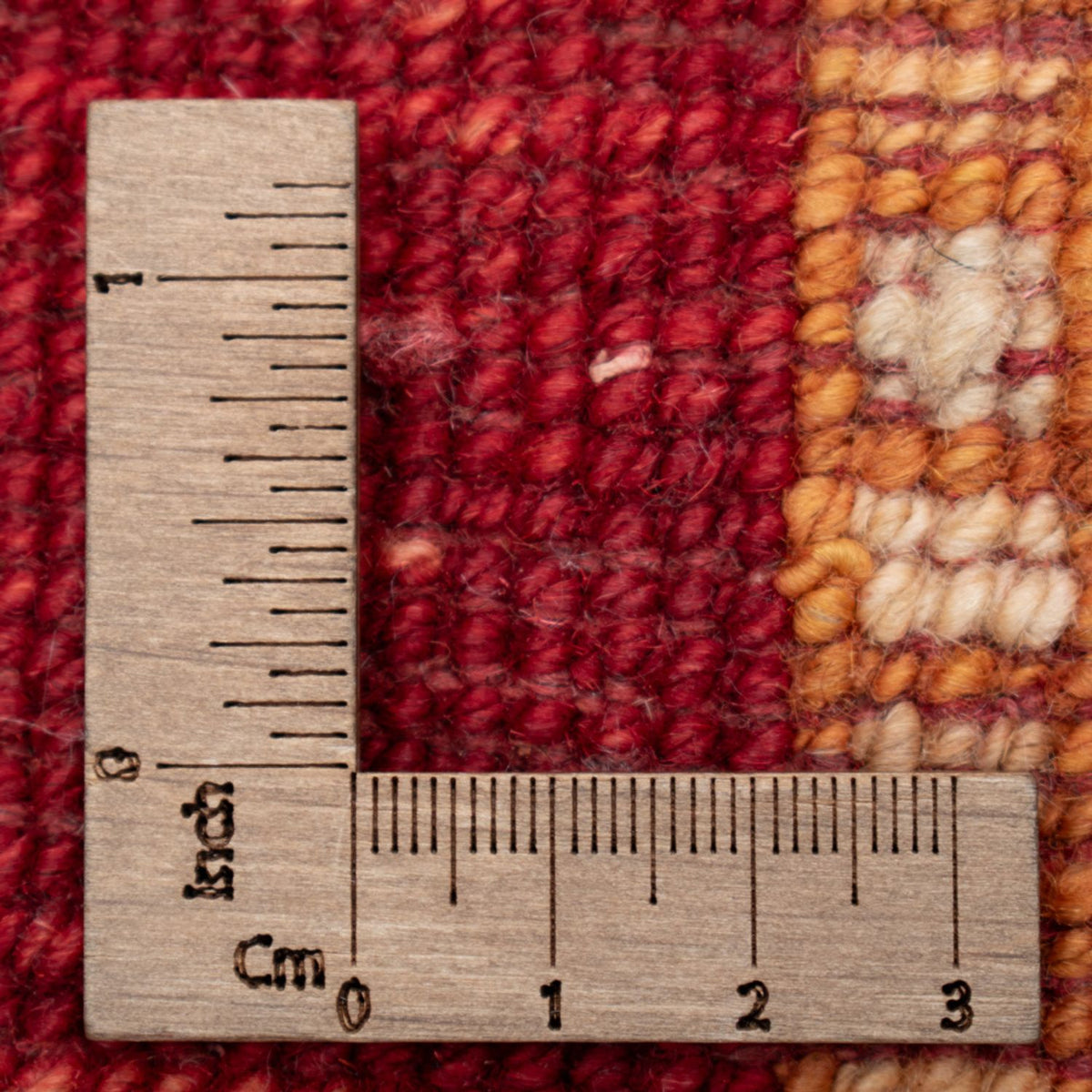 Alfombra Gabbeh - Loribaft Persa - 133 x 84 cm - rojo