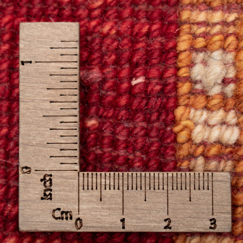 Alfombra Gabbeh - Loribaft Persa - 133 x 84 cm - rojo