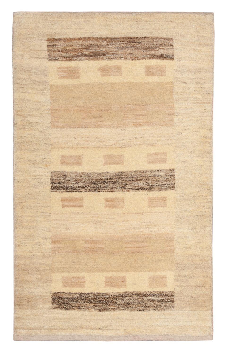Alfombra Gabbeh - Loribaft Persa - 125 x 78 cm - beige