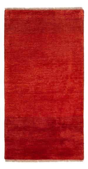 Alfombra Gabbeh - Persa - 138 x 69 cm - rojo
