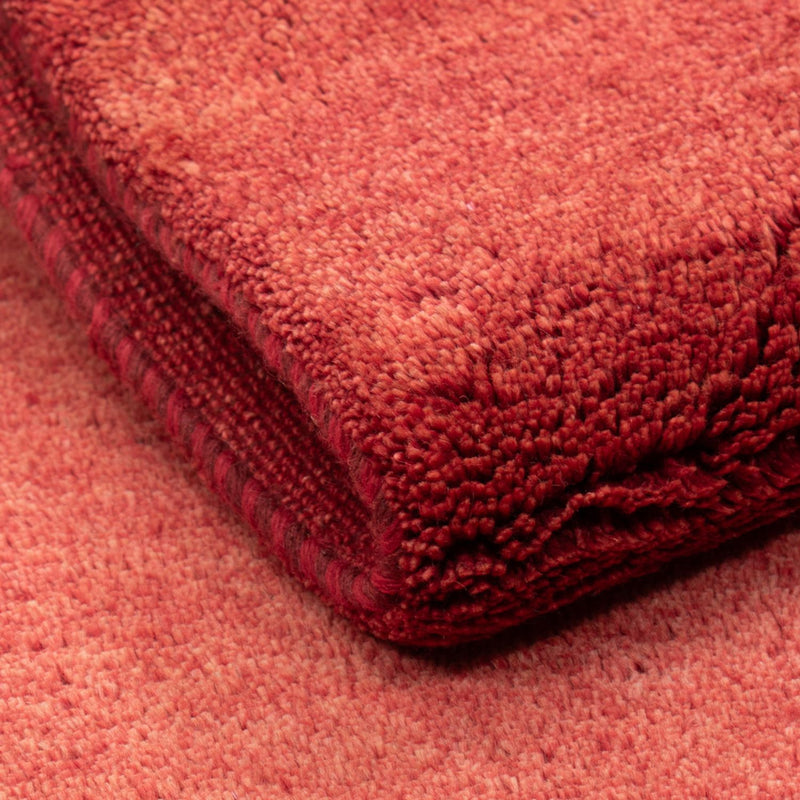 Alfombra Gabbeh - Persa - 138 x 69 cm - rojo