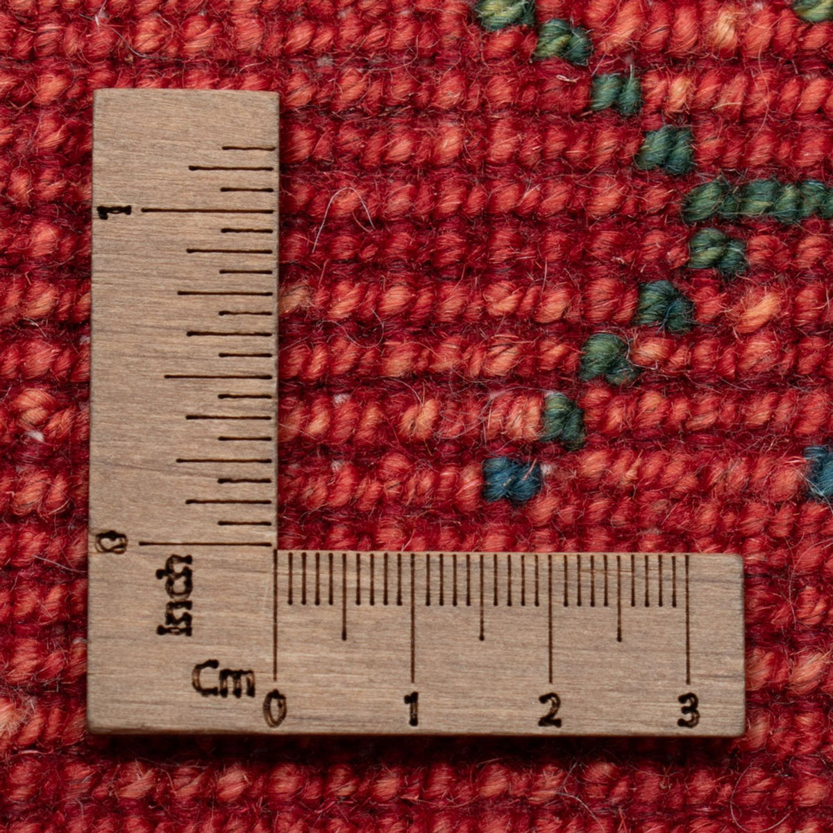 Alfombra Gabbeh - Loribaft Persa - 146 x 68 cm - rojo claro