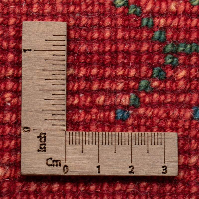 Alfombra Gabbeh - Loribaft Persa - 146 x 68 cm - rojo claro