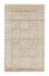 Alfombra Vintage - 160 x 90 cm - beige