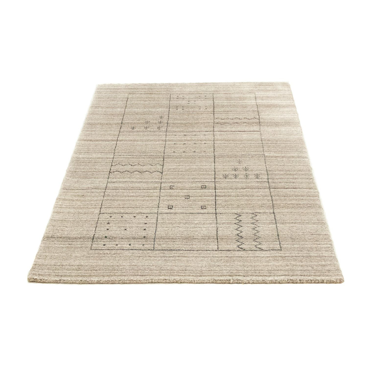 Alfombra Vintage - 160 x 90 cm - beige