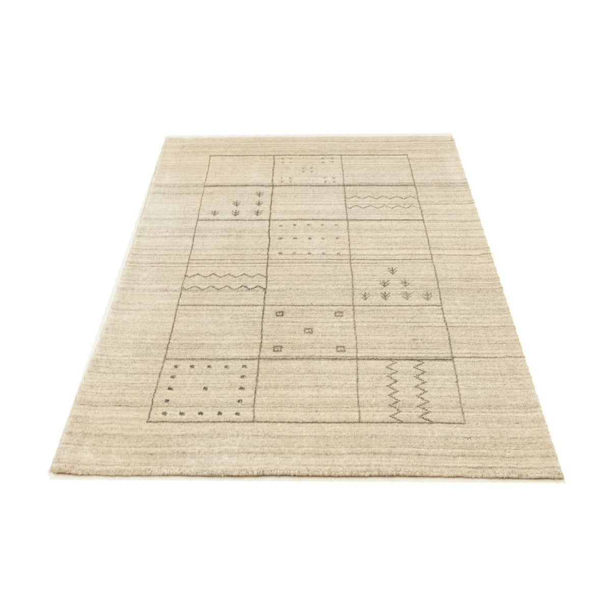 Alfombra Vintage - 160 x 90 cm - beige