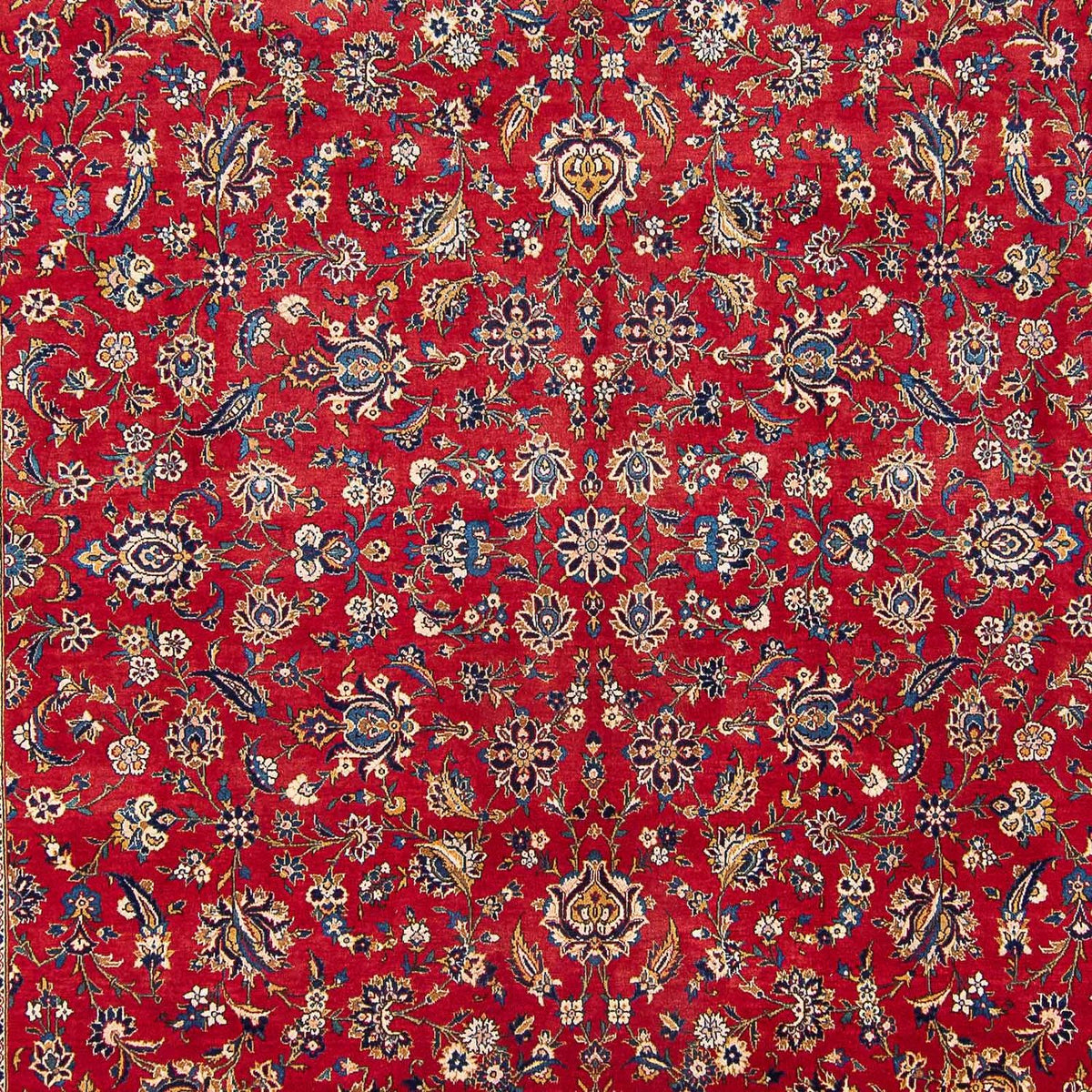 Alfombra persa - Keshan - 432 x 325 cm - rojo