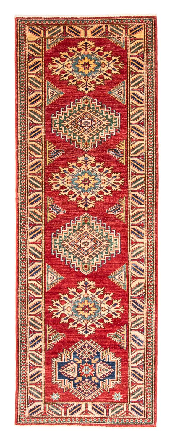 Alfombra de pasillo Alfombra Ziegler - Kazak - 232 x 78 cm - rojo