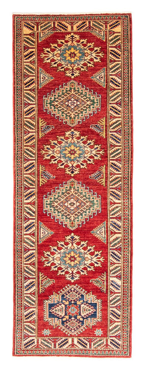 Alfombra de pasillo Alfombra Ziegler - Kazak - 232 x 78 cm - rojo