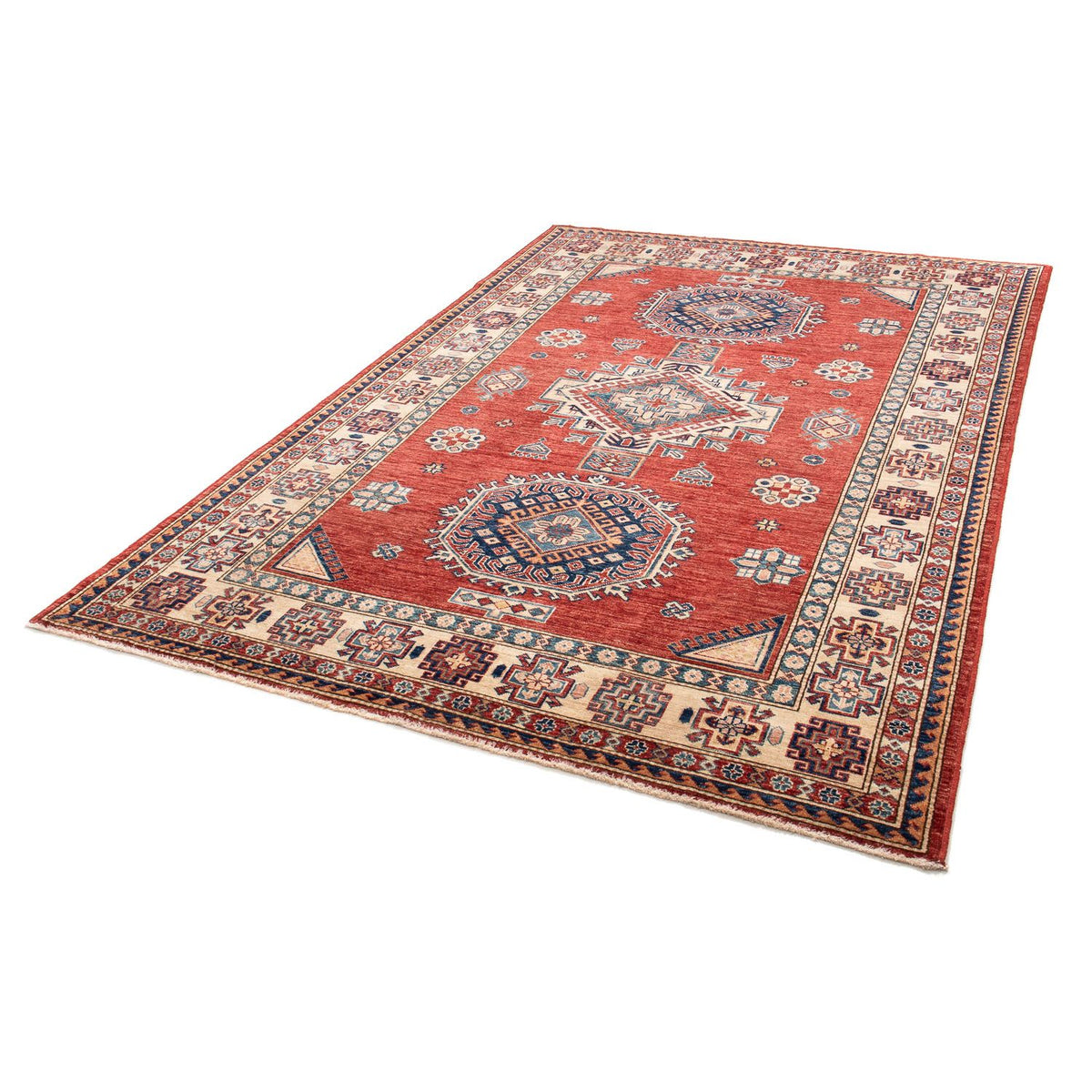 Alfombra Ziegler - Kazak - 238 x 176 cm - rojo
