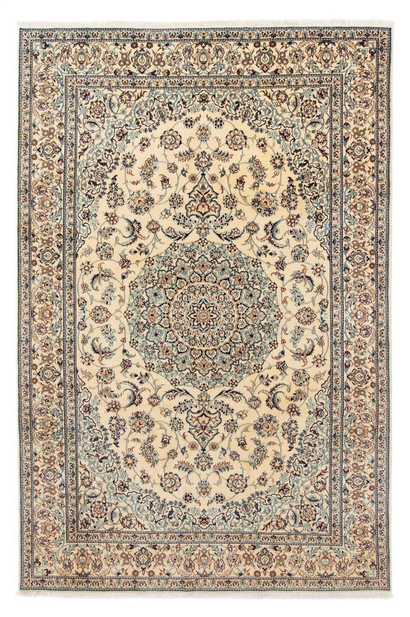 Alfombra persa - Nain - 293 x 199 cm - beige