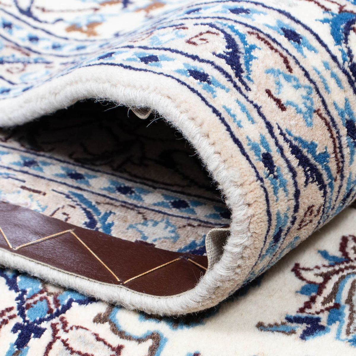 Alfombra persa - Nain - 291 x 199 cm - beige