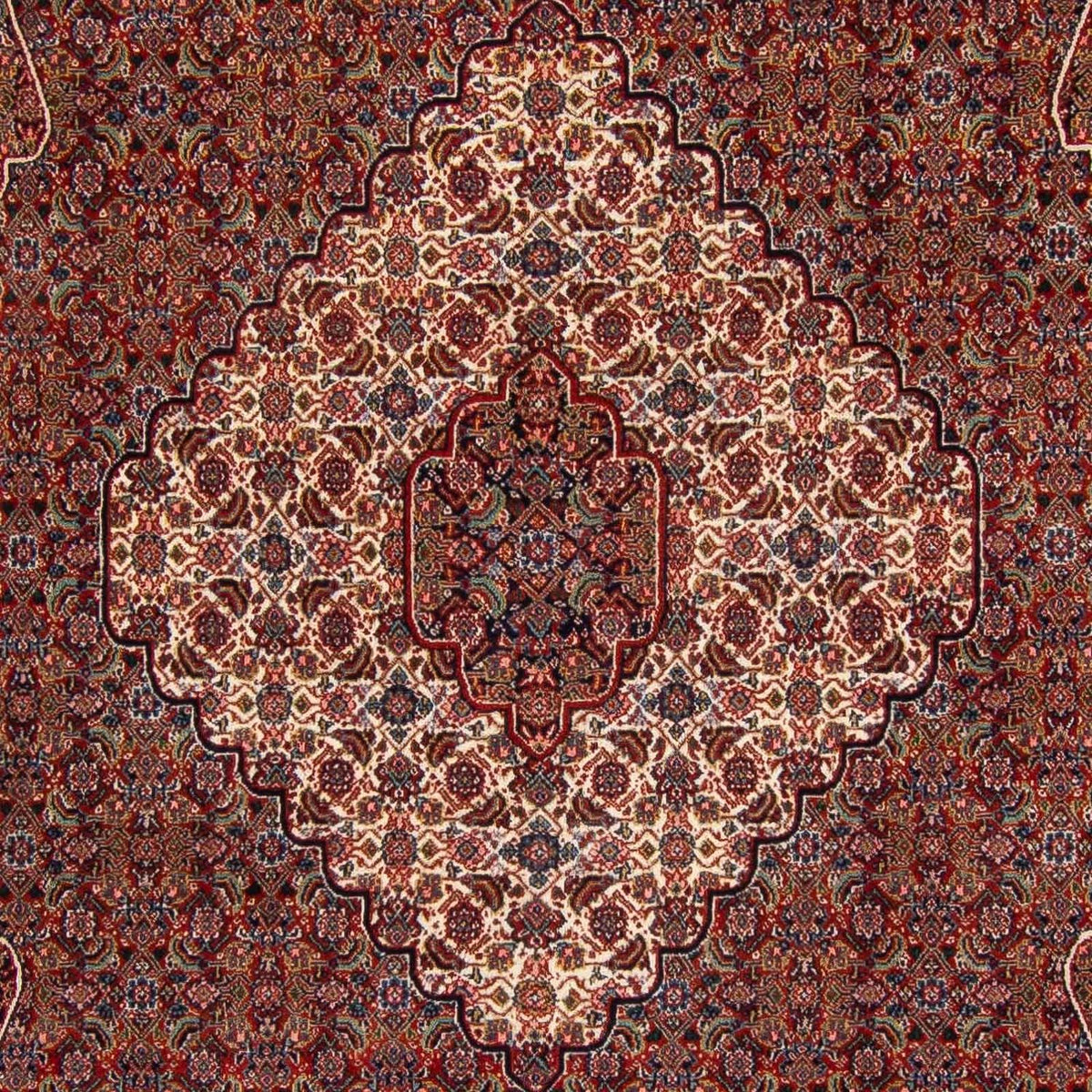 Alfombra persa - Nain - 323 x 256 cm - rojo oscuro