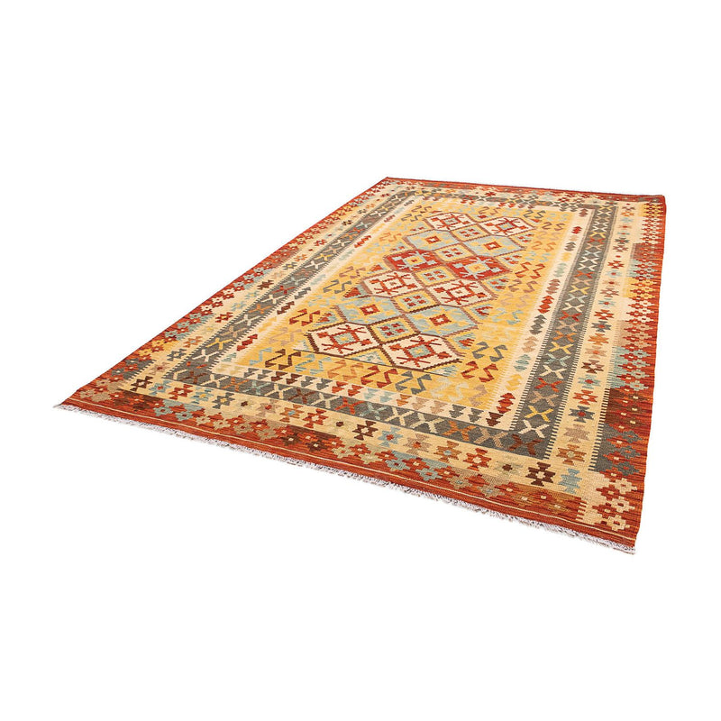Alfombra Kelim - Splash - 296 x 200 cm - multicolor