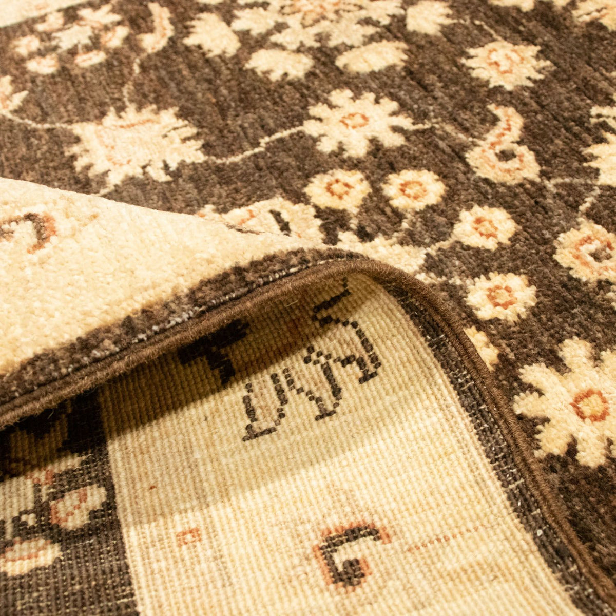 Alfombra Ziegler - 150 x 97 cm - marrón