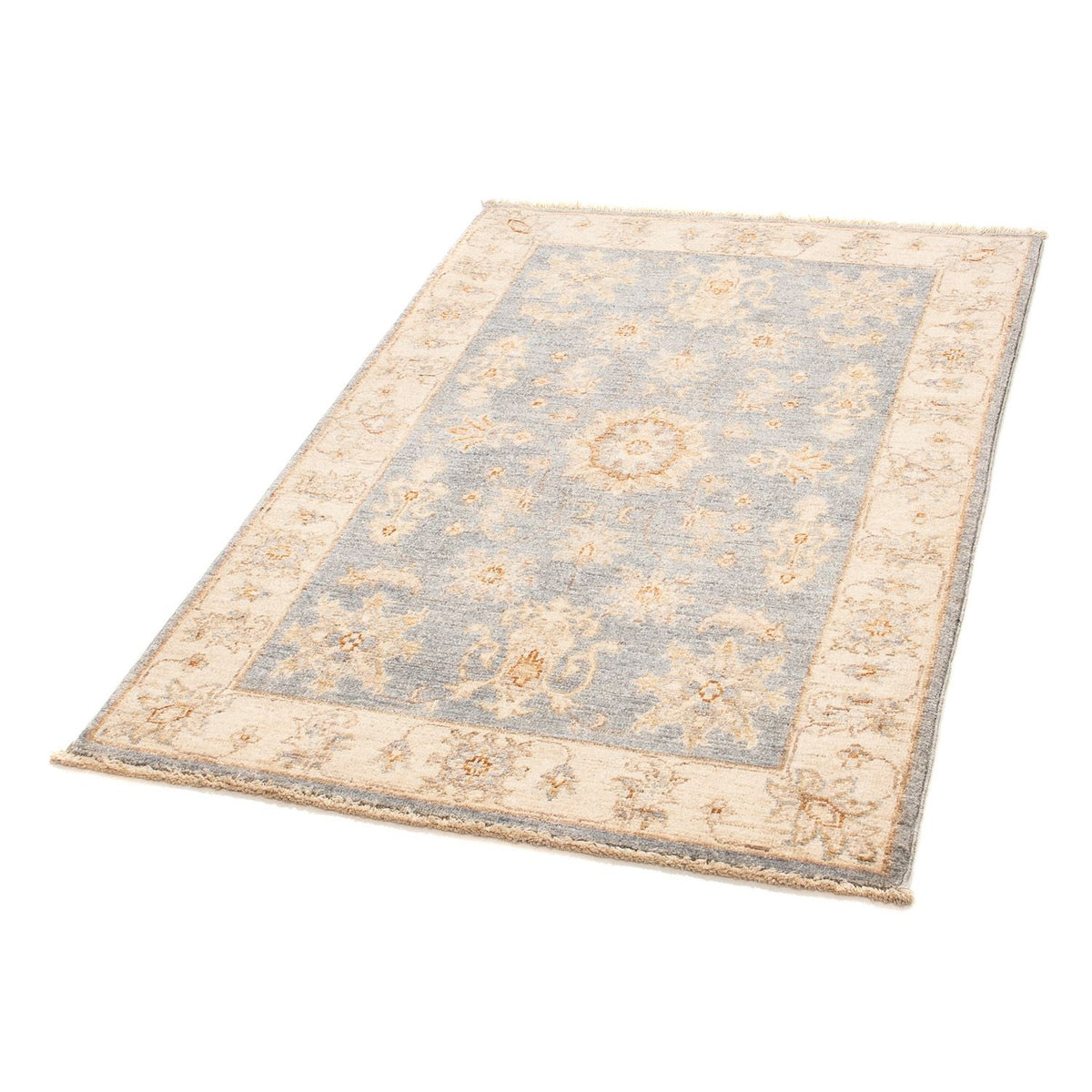 Alfombra Ziegler - 124 x 82 cm - azul claro