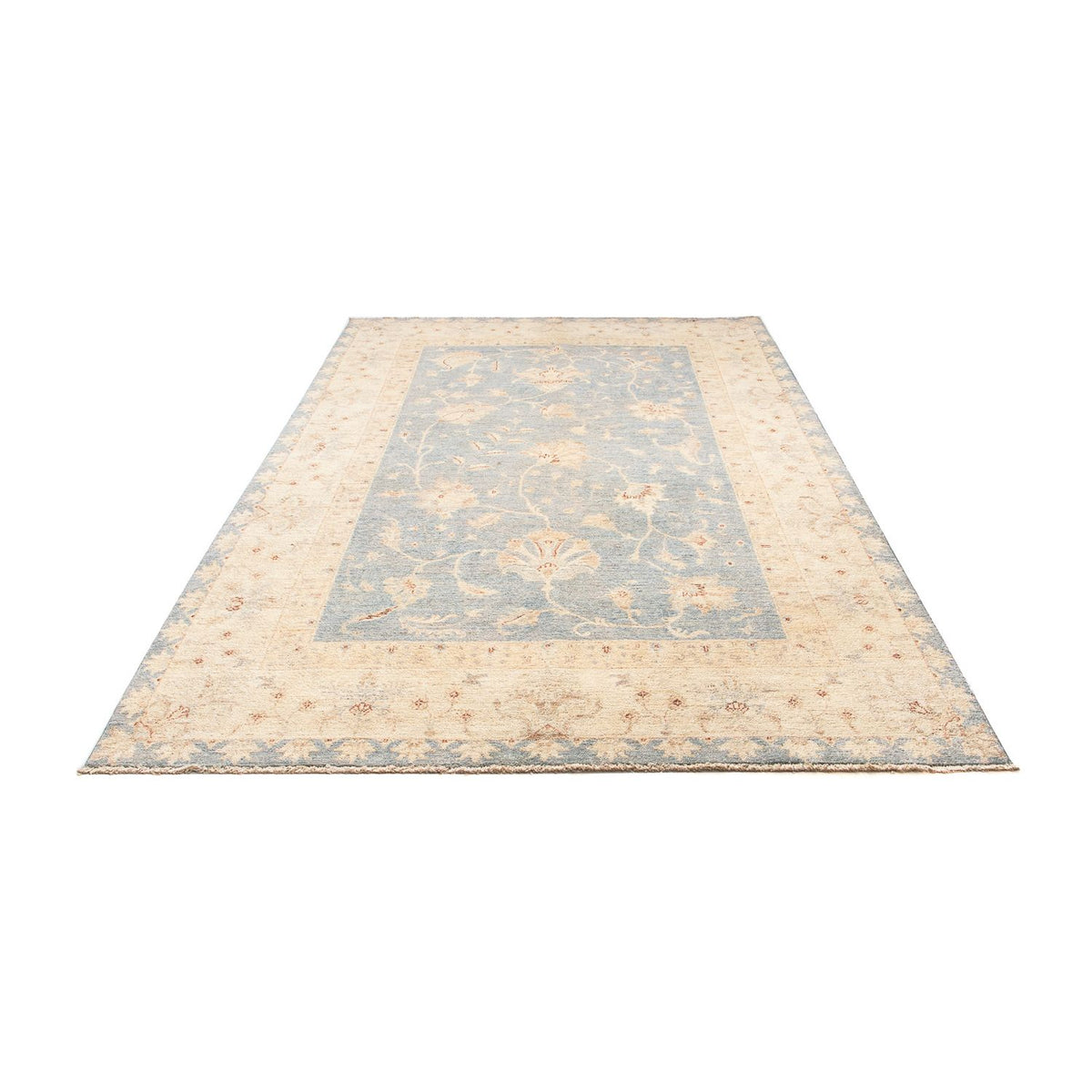 Alfombra Ziegler - 251 x 170 cm - azul claro