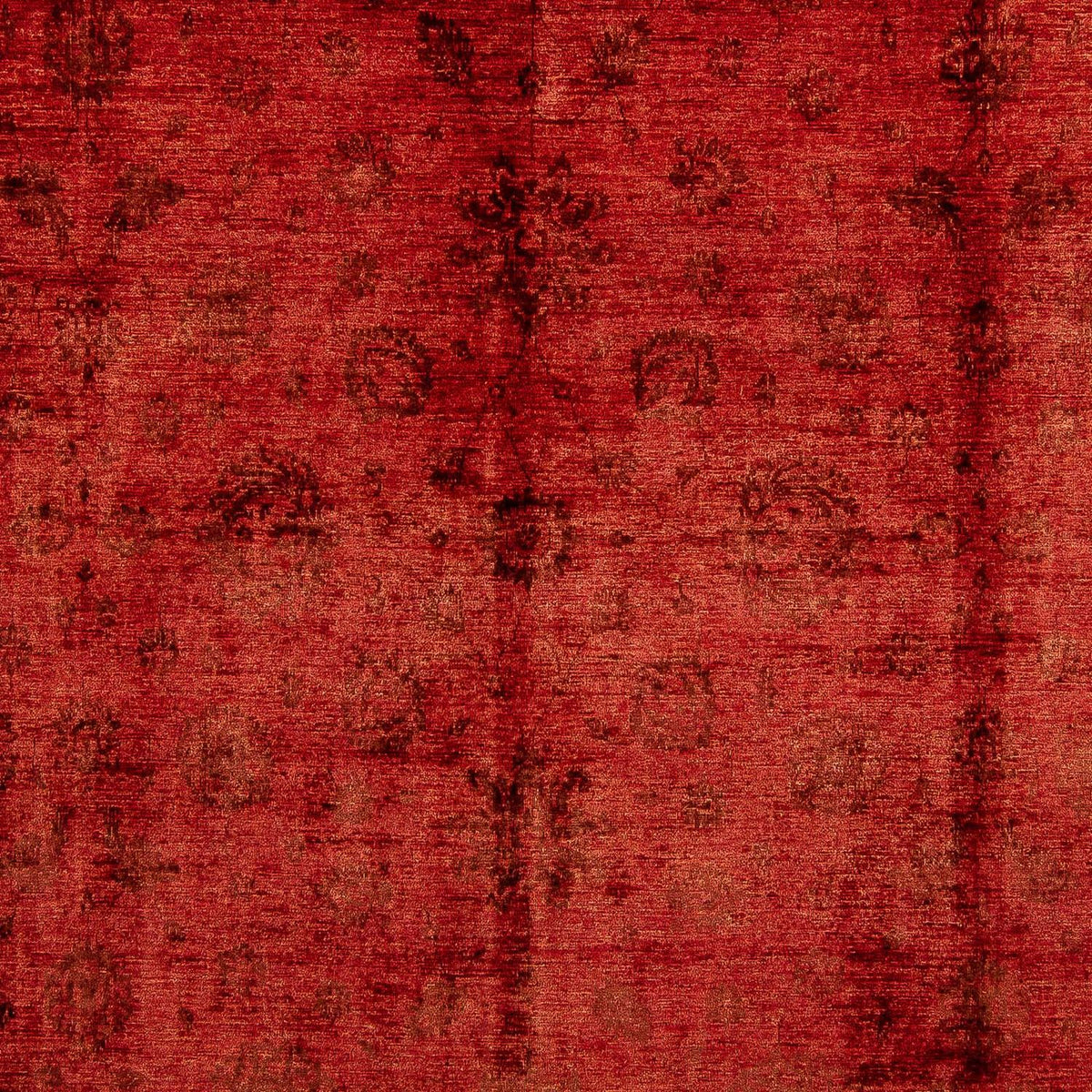 Alfombra Ziegler - 343 x 295 cm - rojo oscuro