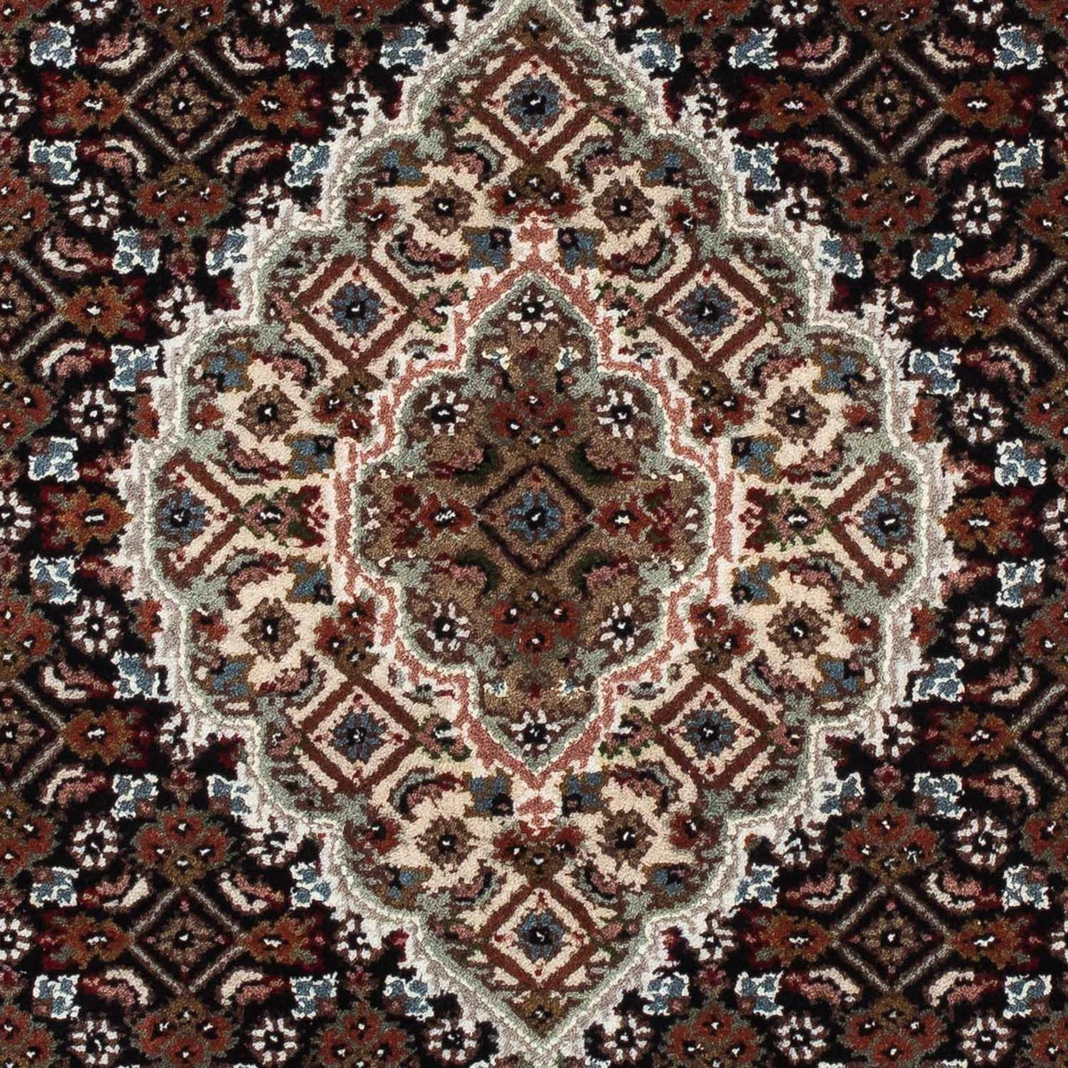 Alfombra persa - Tabriz - 140 x 73 cm - azul oscuro