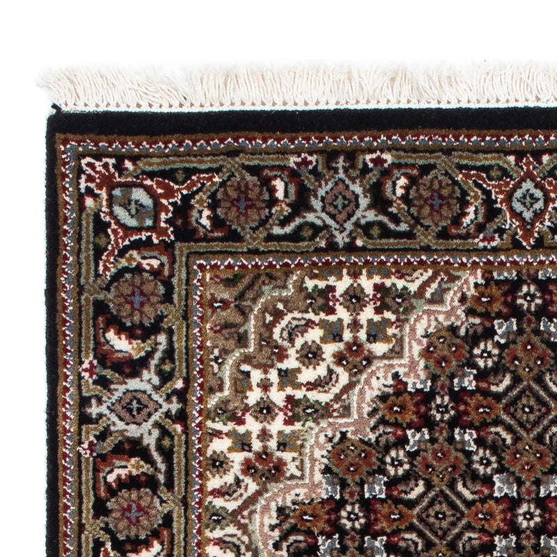 Alfombra persa - Tabriz - 140 x 72 cm - azul oscuro