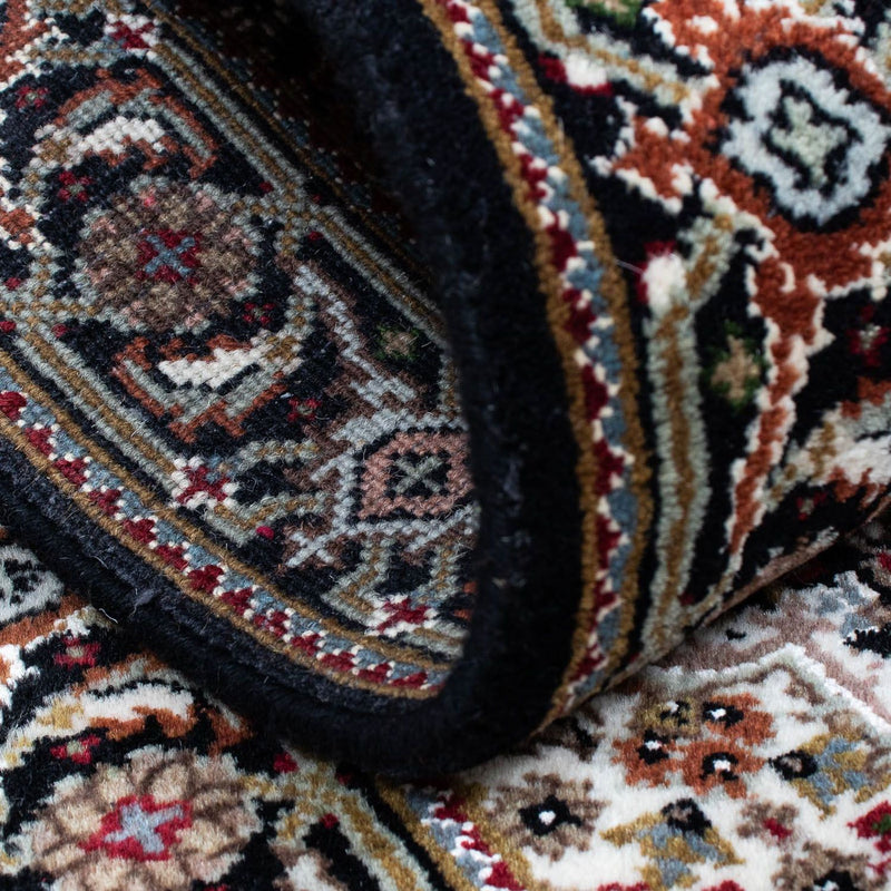 Alfombra persa - Tabriz - 140 x 72 cm - azul oscuro