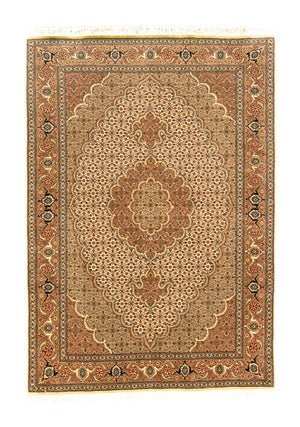 Alfombra persa - Tabriz - 145 x 106 cm - beige