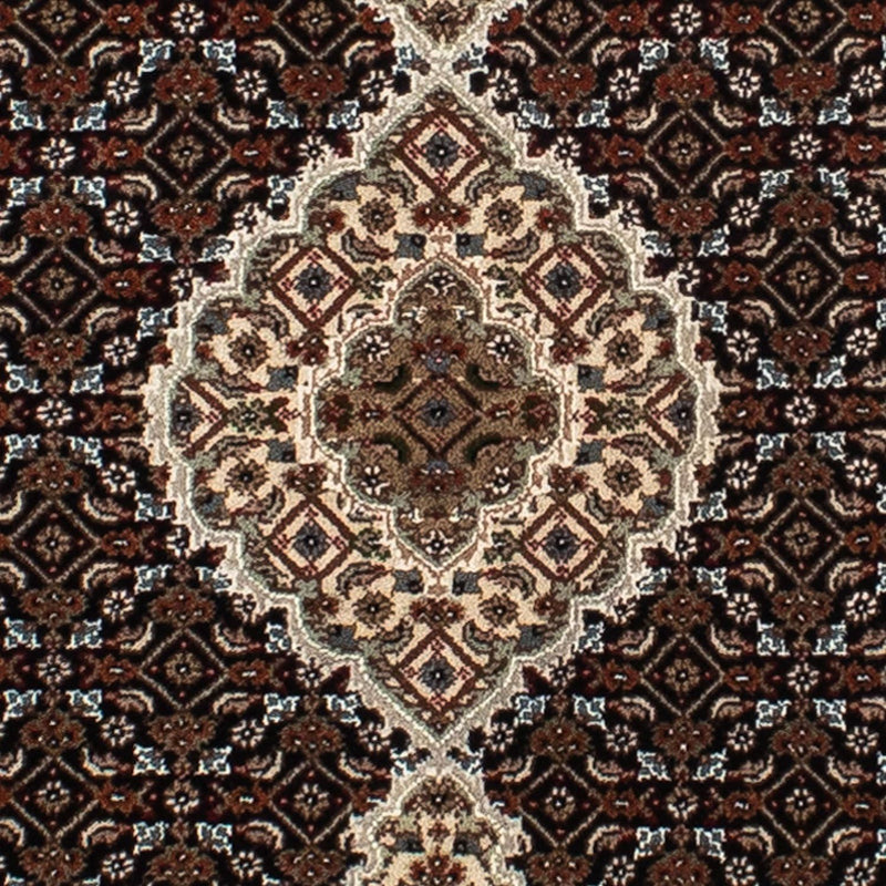 Alfombra de pasillo Alfombra persa - Tabriz - 195 x 79 cm - azul oscuro