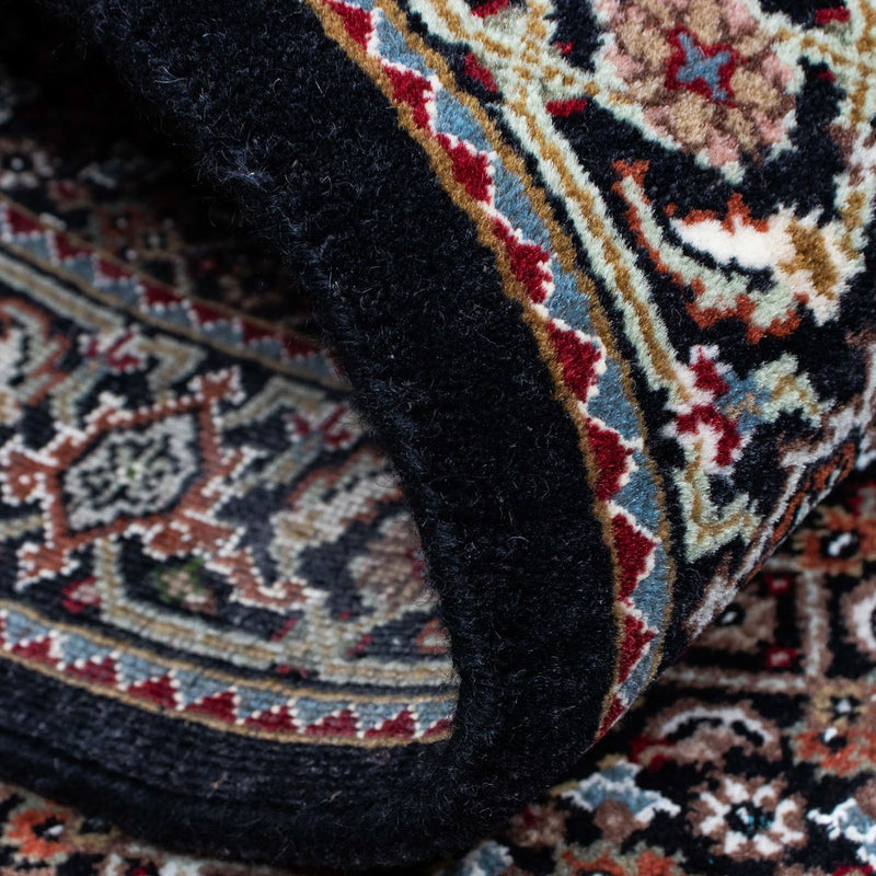 Alfombra de pasillo Alfombra persa - Tabriz - 195 x 79 cm - azul oscuro