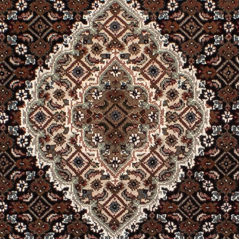 Alfombra de pasillo Alfombra persa - Tabriz - 199 x 81 cm - azul oscuro