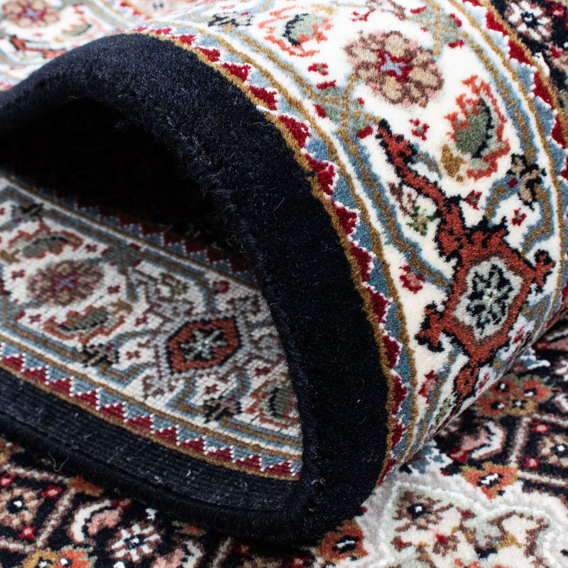 Alfombra de pasillo Alfombra persa - Tabriz - 401 x 82 cm - azul oscuro