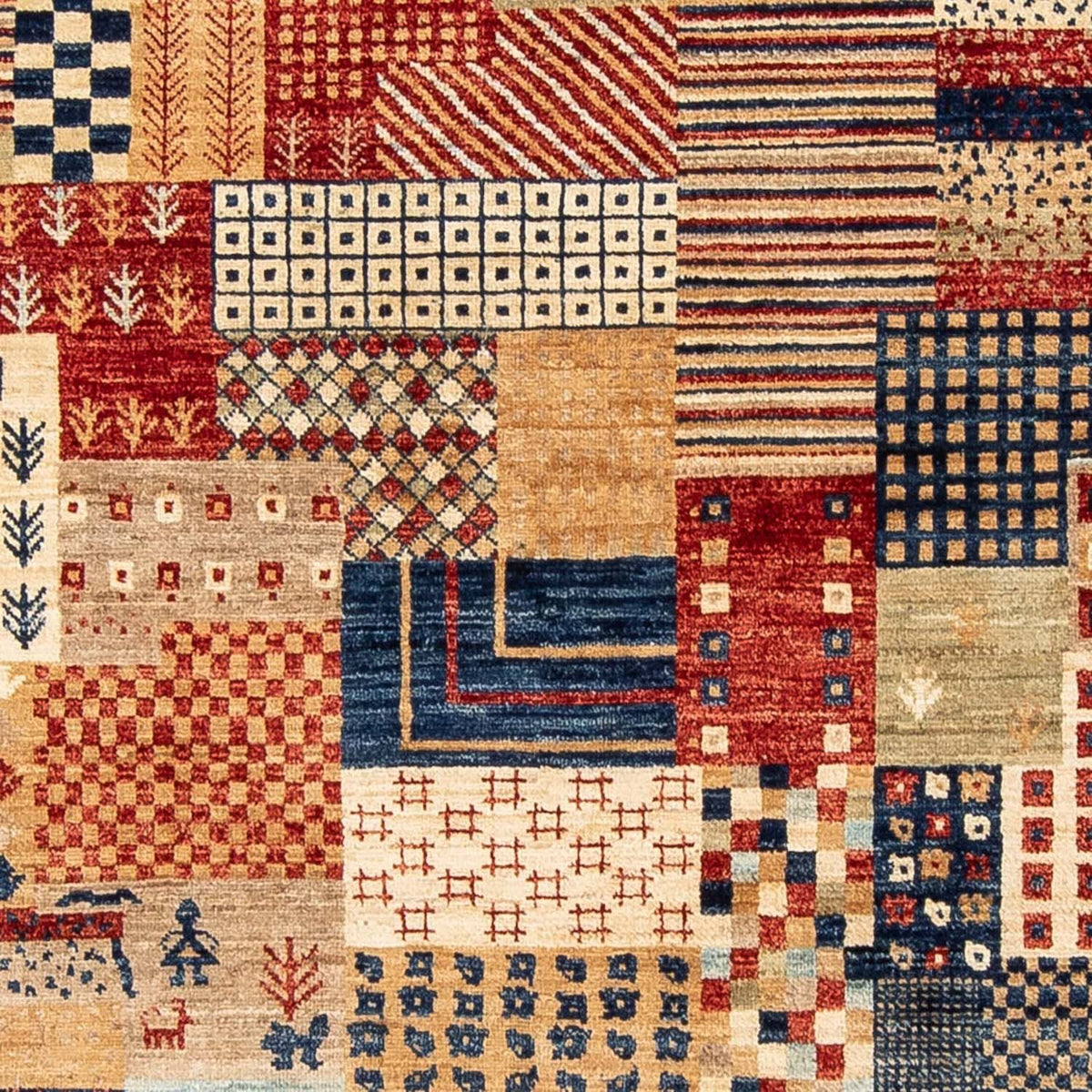 Alfombra Ziegler - 237 x 173 cm - rojo oscuro