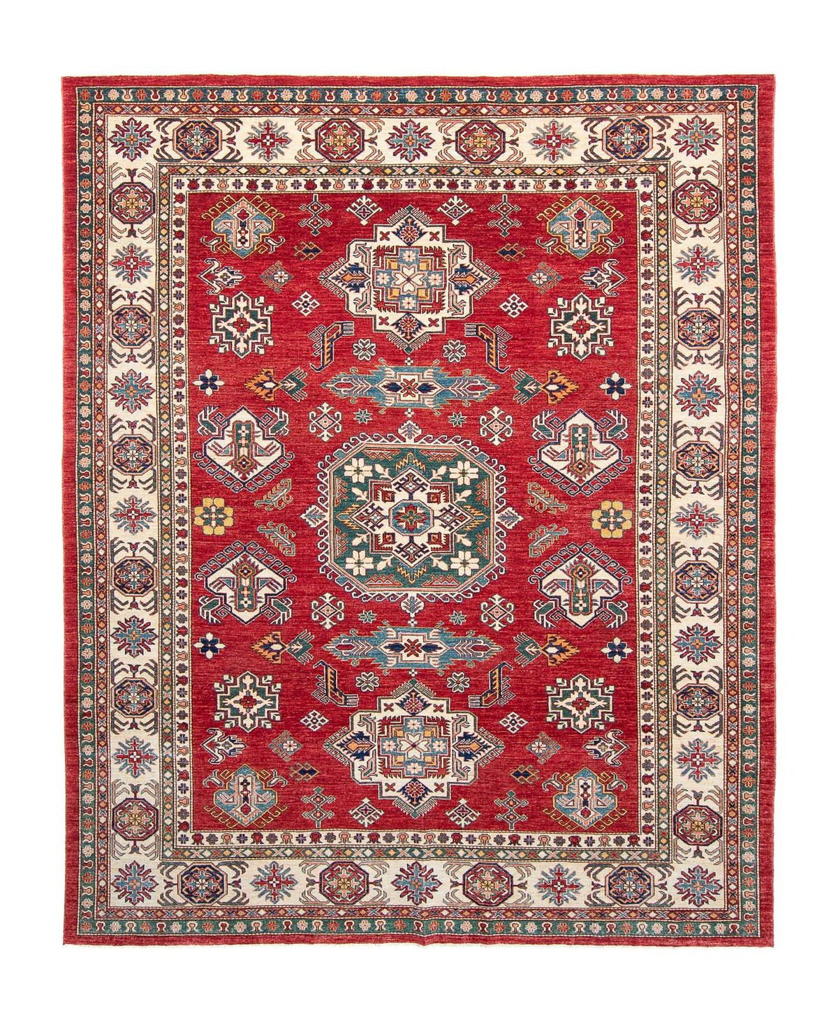 Alfombra Ziegler - Kazak - 303 x 250 cm - rojo