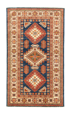 Alfombra Ziegler - Kazak - 156 x 90 cm - azul oscuro