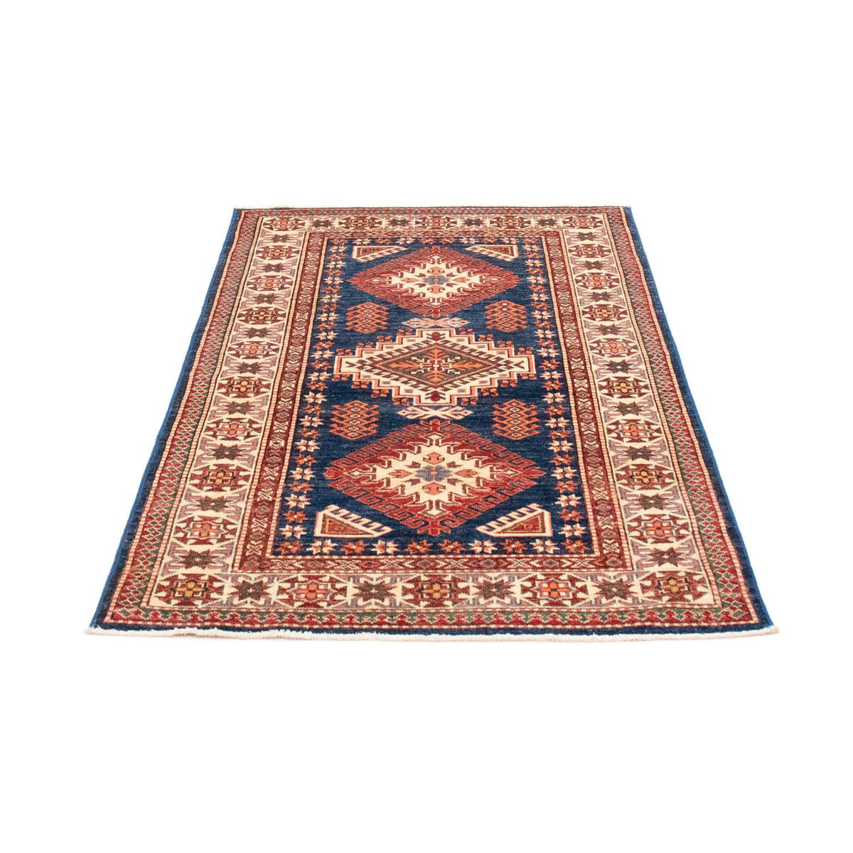 Alfombra Ziegler - Kazak - 156 x 90 cm - azul oscuro