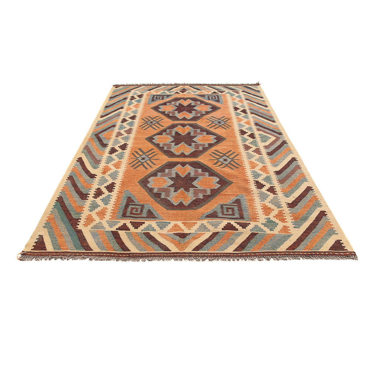 Alfombra Kelim - Oriental - 243 x 163 cm - multicolor