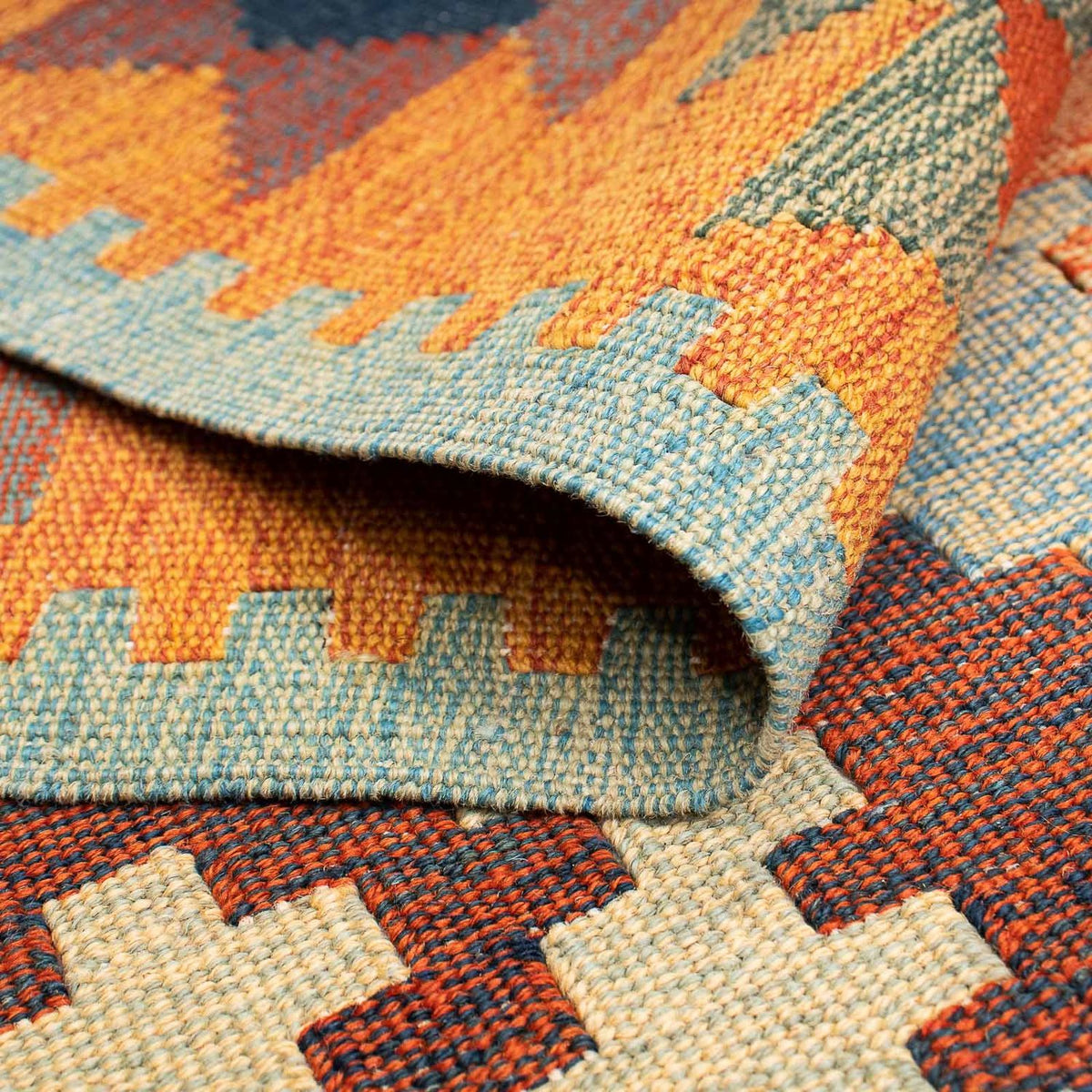 Alfombra Kelim - Oriental - 212 x 143 cm - multicolor