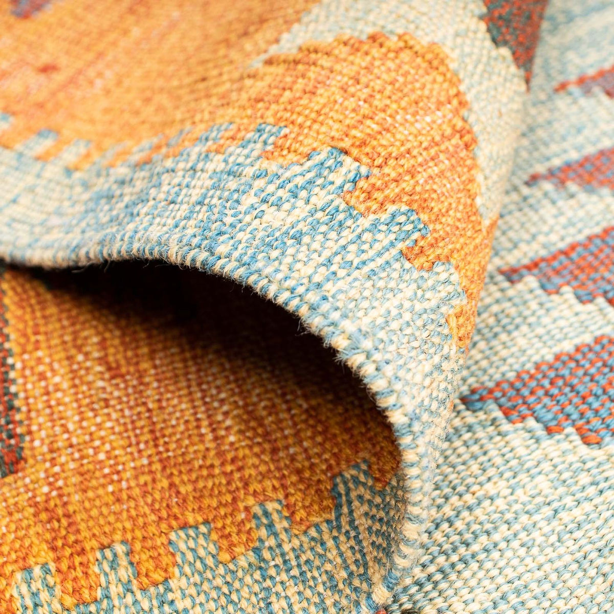 Alfombra Kelim - Oriental - 197 x 144 cm - multicolor