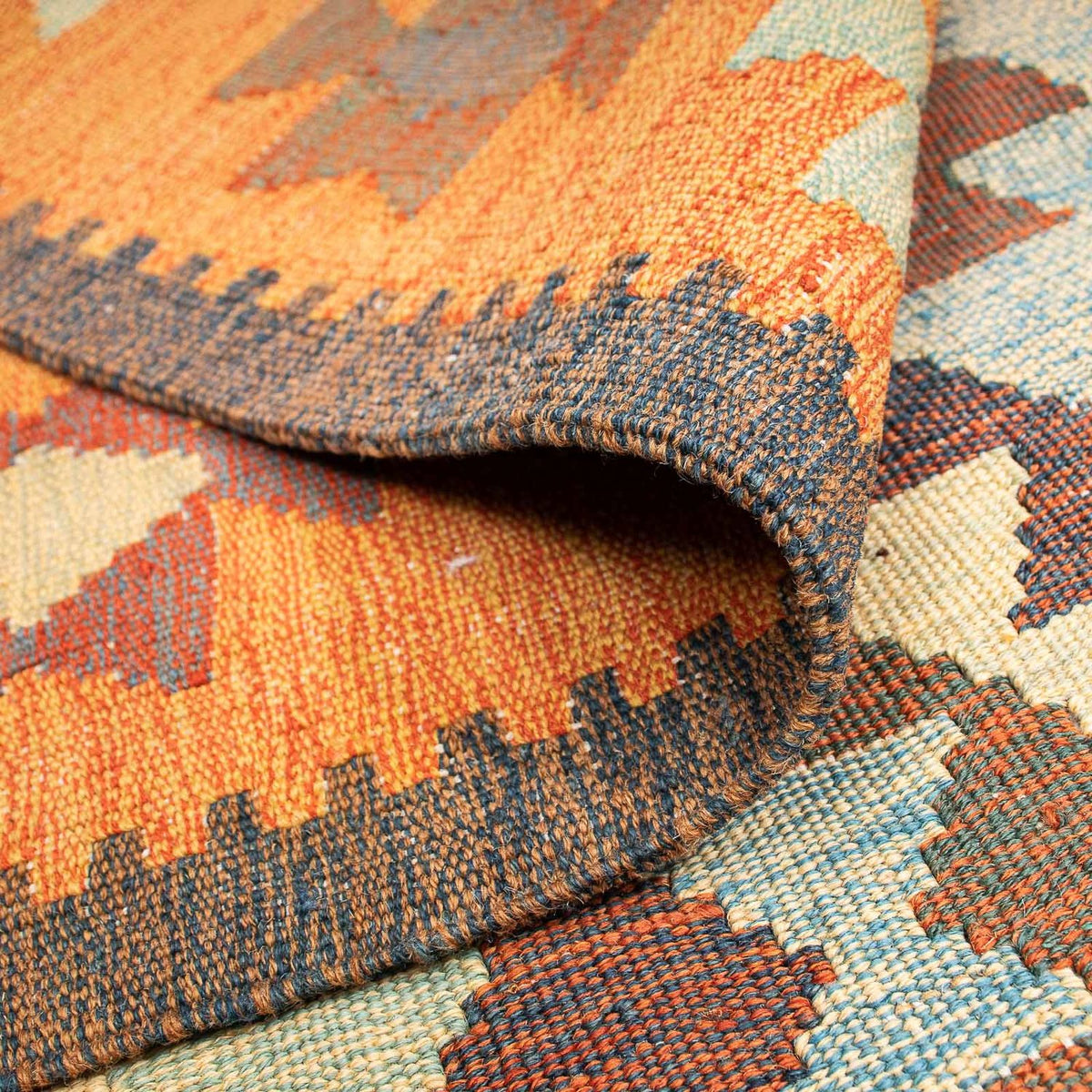 Alfombra Kelim - Oriental - 202 x 140 cm - multicolor