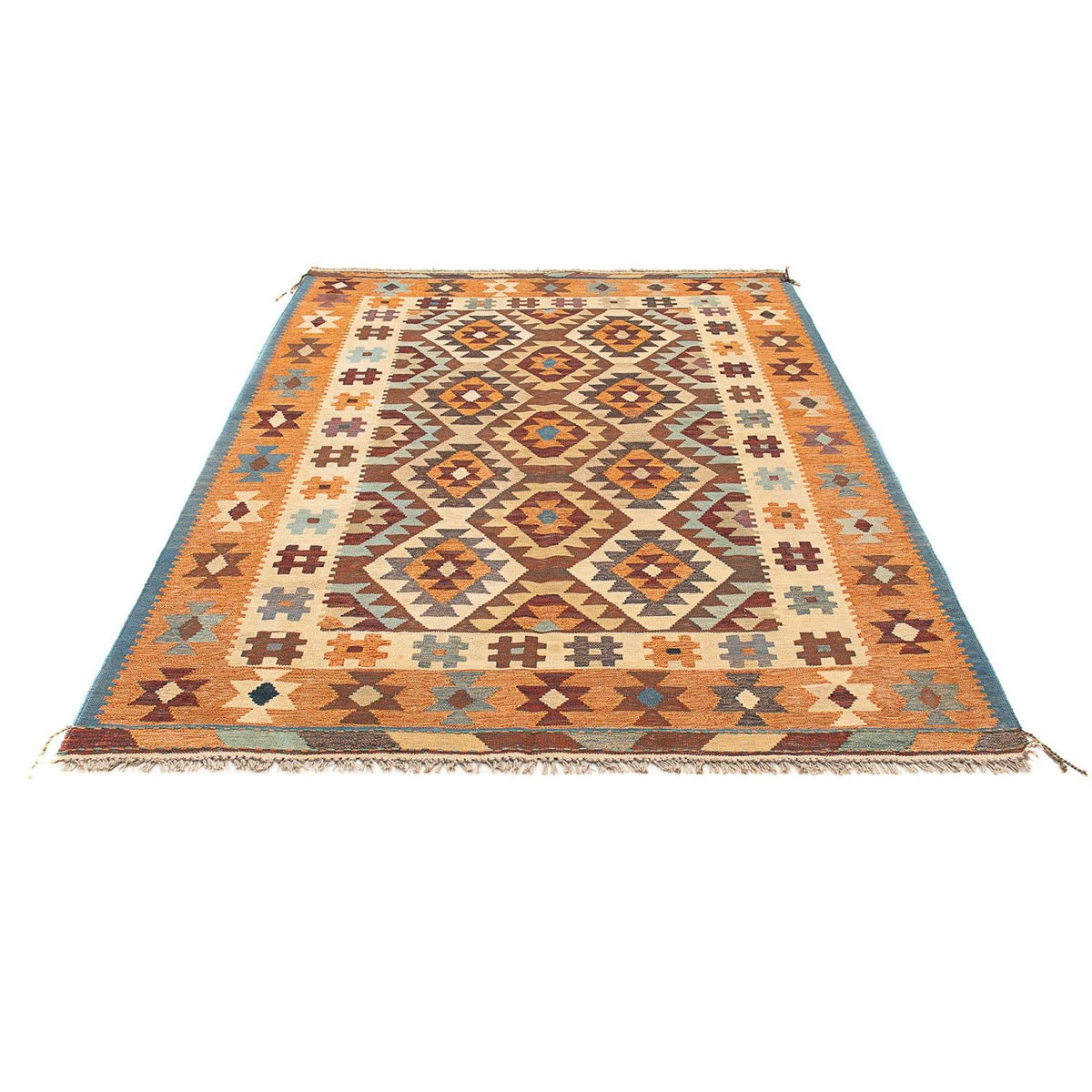 Alfombra Kelim - Oriental - 208 x 154 cm - multicolor