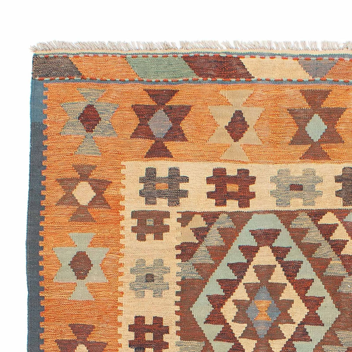 Alfombra Kelim - Oriental - 208 x 150 cm - multicolor