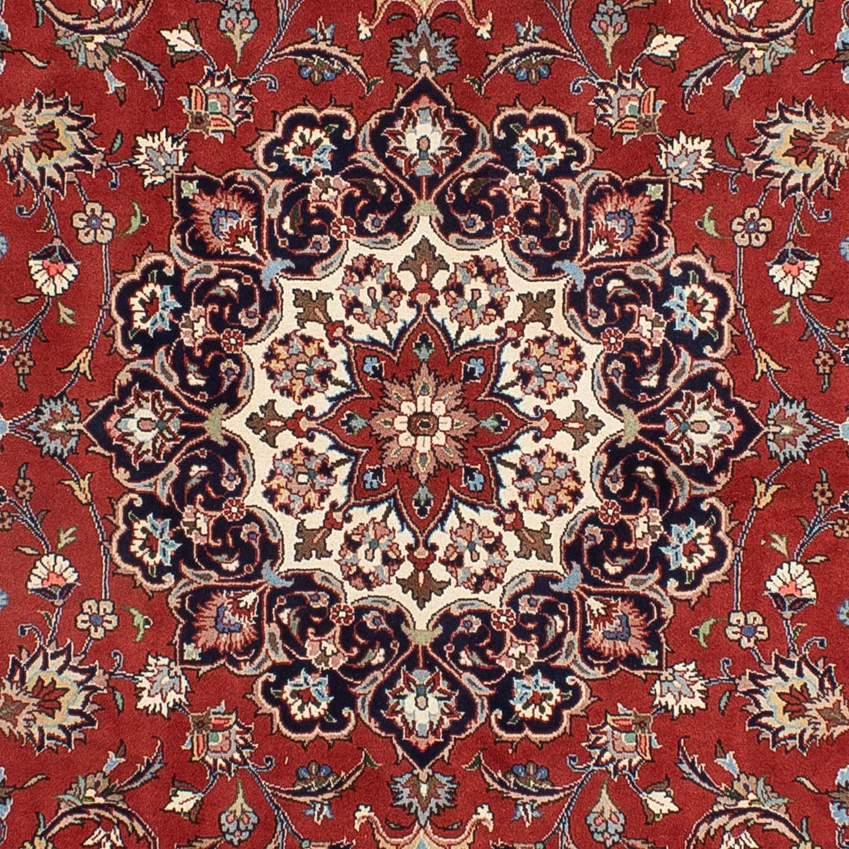 Alfombra persa - Keshan - 298 x 200 cm - rojo