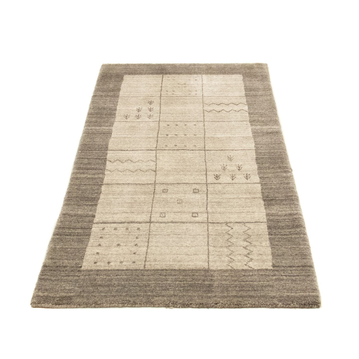 Alfombra Vintage - 140 x 70 cm - plata