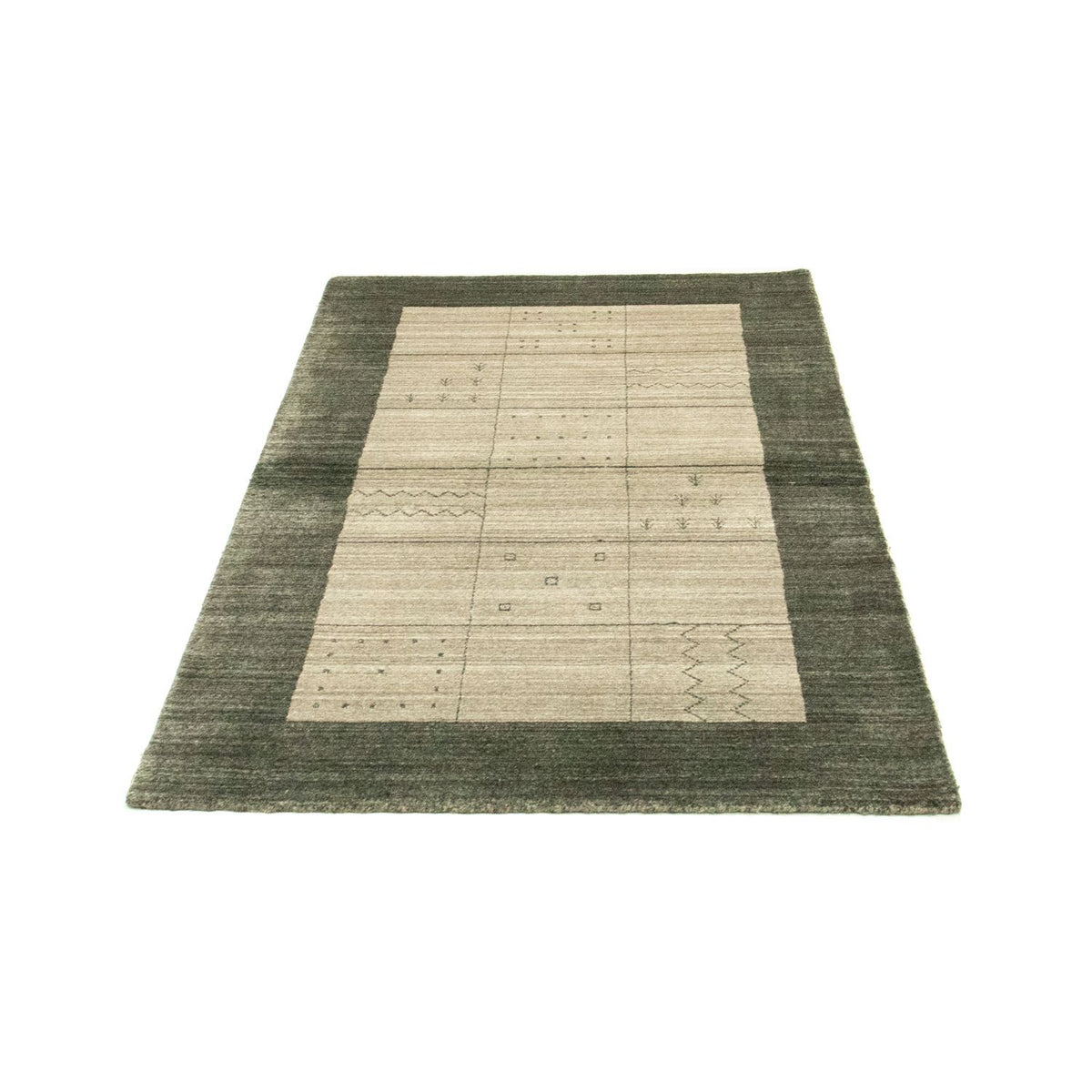 Alfombra Vintage - 160 x 90 cm - gris