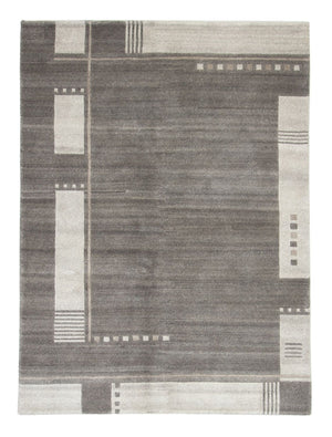 Alfombra de Nepal - 200 x 140 cm - gris